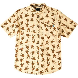 【送料無料】 カブー メンズ シャツ トップス Juan Short-Sleeve Shirt - Men's Sasquatch Toss