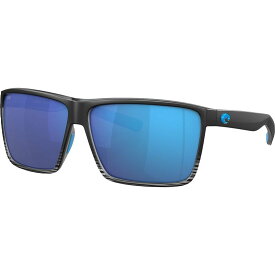 【送料無料】 コスタ メンズ サングラス・アイウェア アクセサリー Rincon 580G Polarized Sunglasses Matte Smoke Crystal Fade Frame/Blue Mirror