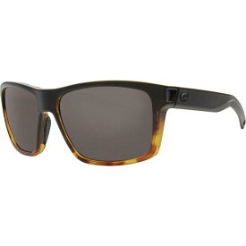 【送料無料】 コスタ レディース サングラス・アイウェア アクセサリー Slack Tide 580P Polarized Sunglasses Gray 580P/Matte Black/Tortoise Frame