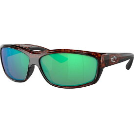 【送料無料】 コスタ メンズ サングラス・アイウェア アクセサリー Saltbreak 580G Polarized Sunglasses Tortoise Green Mirror