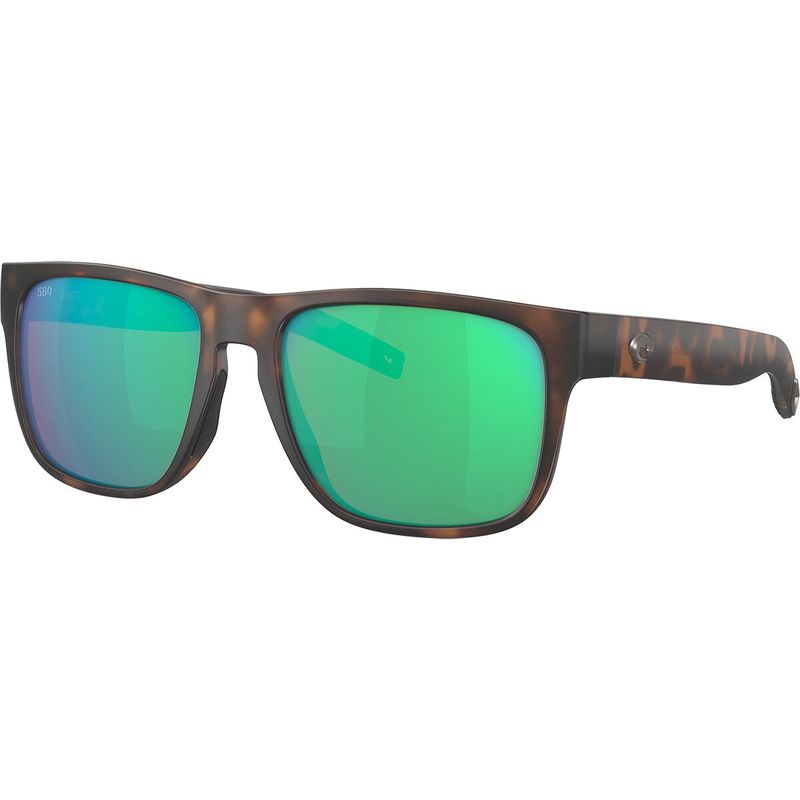 中古 コスタ レディース サングラス アイウェア アクセサリー Spearo 580G Polarized Sunglasses Matte  Tortoise Frame Green Mirror