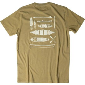 【送料無料】 カブー メンズ Tシャツ トップス Paddle Out T-Shirt - Men's Dusty Olive