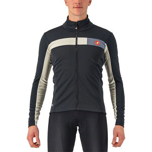 JXe Y AE^[ WPbgEu] WPbg Castelli Mortirolo 6S Jacket - Men's Light Black/Chalk/Silver Reflex `[N