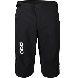 �s�[�I�[�V�[ �����Y �{�g���X �n�[�t�p���c�E�V���[�c POC Infinite All-Mountain Short - Men's Uranium Black �u���b�N
