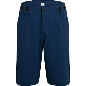 ���t�@ �����Y �{�g���X �n�[�t�p���c�E�V���[�c Rapha Trail Short - Men's Navy/Orange �l�C�r�[