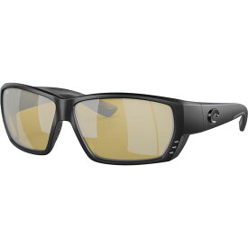 【送料無料】 コスタ メンズ サングラス・アイウェア アクセサリー Tuna Alley 580G Polarized Sunglasses Black Snrs Silver Mirror