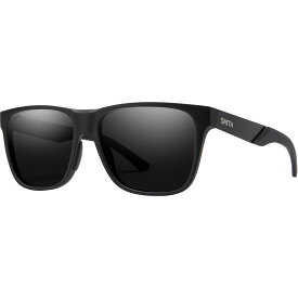【送料無料】 スミス レディース サングラス・アイウェア アクセサリー Lowdown Steel ChromaPop Polarized Sunglasses Matte Black Frame/Black Polarized