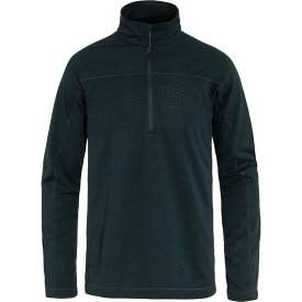 【送料無料】 フェールラーベン メンズ ジャケット・ブルゾン アウター Abisko Lite Fleece 1/2-Zip - Men's Dark Navy