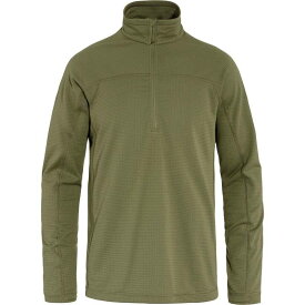 【送料無料】 フェールラーベン メンズ ジャケット・ブルゾン アウター Abisko Lite Fleece 1/2-Zip - Men's Green