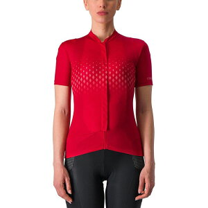 JXe Y gbvX TVc W[W[ Castelli Unlimited Sentiero 3 Jersey - Women's Rich Red/Mineral Red bh