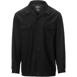 �y���h���g�� �����Y �g�b�v�X �V���c Pendleton Board Shirt - Men's Black Solid �u���b�N