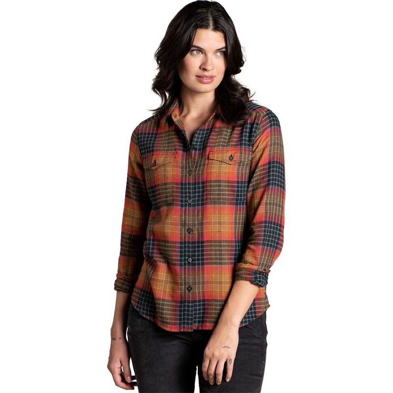  ドード アンドコー レディース Tシャツ トップス Re-Form Flannel Shirt Women's Cedar Ombre