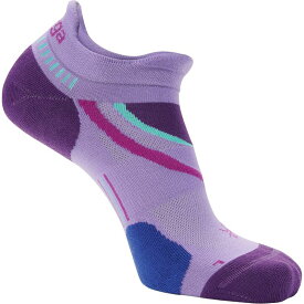 【送料無料】 バレガ メンズ 靴下 アンダーウェア UltraGlide Ultralight Running Sock Lavendar/Charged Purple