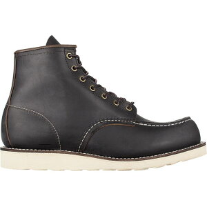 bhECO Y V[Y u[cECu[c Black Prairie Leather Red Wing Heritage Classic 6in Moc Boot - Men's
