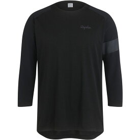 【送料無料】 ラファ メンズ Tシャツ トップス Trail 3/4-Sleeve Jersey - Men's Black/Black