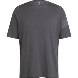 【送料無料】 ラファ メンズ Tシャツ トップス Trail Merino Short-Sleeve T-shirt - Men's Dark Grey/Black