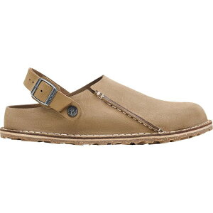 rPVgbN Y V[Y T_ XG[h Birkenstock Lutry Suede Clog - Men's Gray Taupe Suede O[