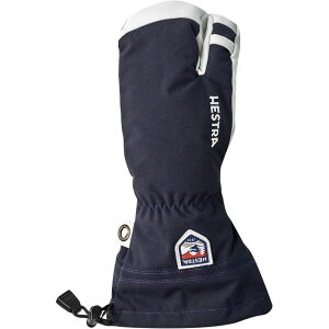 �w�X�g�� �����Y �A�N�Z�T���[ ��� ���U�[ Hestra Army Leather Heli 3-Finger Glove - Men's Navy �l�C�r�[