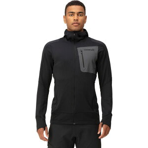 m[i Y AE^[ WPbgEu] t[fbhWPbg WPbg Norrona Falketind Power Grid Hooded Jacket - Men's Caviar
