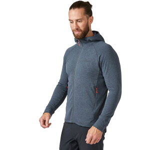 ���u �����Y �A�E�^�[ �W���P�b�g�E�u���]�� �t�[�f�b�h�W���P�b�g �W���P�b�g Rab Nexus Hooded Jacket - Men's Steel