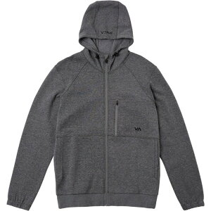 [J Y AE^[ WPbgEu] t[h t[X Heather Grey 2 RVCA Tech II Fleece Hoodie - Men's