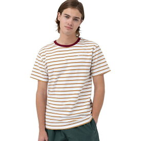 【送料無料】 リズム メンズ Tシャツ トップス Everyday Stripe T-Shirt - Men's Natural