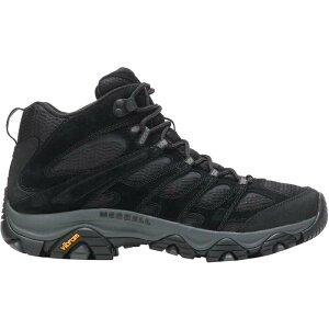 yz  Y u[cECu[c V[Y Moab 3 Mid Hiking Boot - Men's Black Night