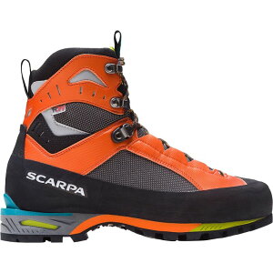 XJp Y V[Y u[cECu[c Scarpa Charmoz Mountaineering Boot - Men's Shark/Orange IW