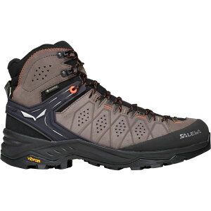�T���� �����Y �V���[�Y �u�[�c�E���C���u�[�c Salewa Alp Trainer 2 Mid GTX Hiking Boot - Men's Wallnut/Fluo Orange �I�����W