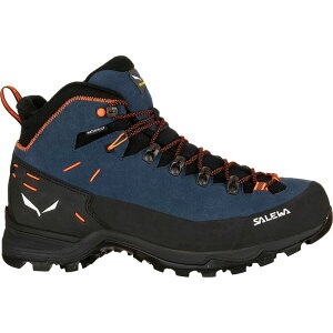 T Y V[Y u[cECu[c Salewa Alp Mate Winter Mid WP Hiking Boot - Men's Dark Denim/Black ubN