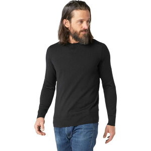 �X�}�[�g�E�[�� �����Y �A�E�^�[ �j�b�g�E�Z�[�^�[ �Z�[�^�[ Smartwool Sparwood Crew Sweater - Men's Black �u���b�N