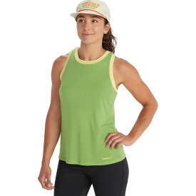 【送料無料】 マーモット レディース Tシャツ トップス Switchback Tank Top - Women's Kiwi/Light Yellow