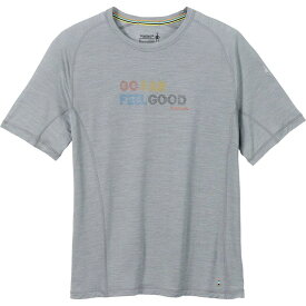 【送料無料】 スマートウール メンズ シャツ トップス Merino Sport 120 Short-Sleeve Shirt - Men's Light Gray Heather