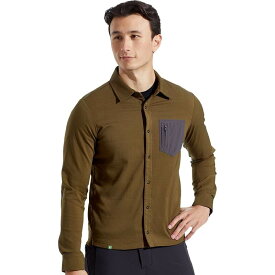 【送料無料】 パールイズミ メンズ Tシャツ トップス Canyon Alpha Long-Sleeve Jersey - Men's Dark Olive/Phantom