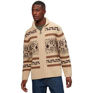 �y���h���g�� �����Y �A�E�^�[ �j�b�g�E�Z�[�^�[ �Z�[�^�[ Pendleton Original Westerley Sweater - Men's Tan/Brown �u���E��