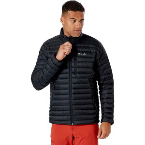 ���u �����Y �A�E�^�[ �W���P�b�g�E�u���]�� �_�E�� �W���P�b�g Rab Microlight Down Jacket - Men's Black �u���b�N
