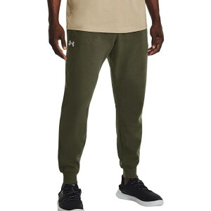 A_[A[}[ Y {gX JWApc t[X Under Armour Rival Fleece Jogger Pant - Men's Marine OD Green/White zCg