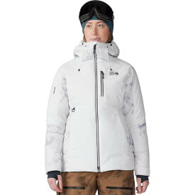 【送料無料】 マウンテンハードウェア レディース ジャケット・ブルゾン アウター Powder Maven Down Jacket - Women's MHW White Ice Dye Print