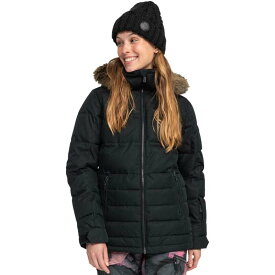 【送料無料】 ロキシー レディース ジャケット・ブルゾン アウター Quinn Snow Jacket - Women's True Black