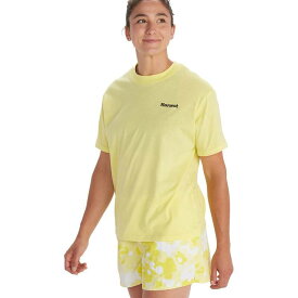 【送料無料】 マーモット レディース Tシャツ トップス Sunshine Short-Sleeve T-Shirt - Women's Light Yellow
