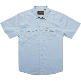 【送料無料】 ハウラーブラザーズ メンズ シャツ トップス H Bar B Snap Shirt - Men's Faded Blue Oxford