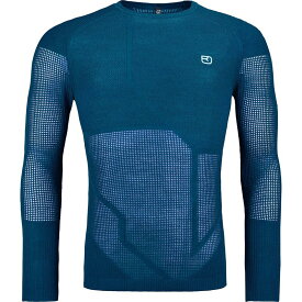 【送料無料】 オルトボックス メンズ Tシャツ トップス Merino Thermovent Long-Sleeve Top - Men's Petrol Blue