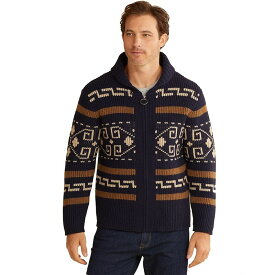 【送料無料】 ペンドルトン メンズ ニット・セーター アウター Original Westerley Sweater - Men's Navy/Brown