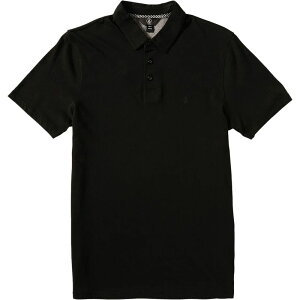 �{���R�� �����Y �g�b�v�X �|���V���c Volcom Wowzer Polo Shirt - Men's Black �u���b�N