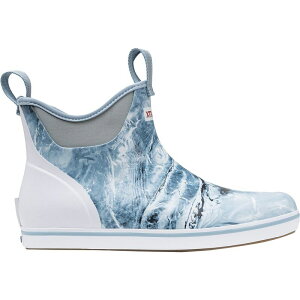 GNXg^t Y V[Y u[cECu[c Xtratuf Ankle Deck Printed 6in Boot - Men's Mossy Oak Wakeform Arctic