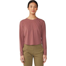 【送料無料】 マウンテンハードウェア レディース Tシャツ トップス Trek N Go Long-Sleeve Top - Women's Clay Earth