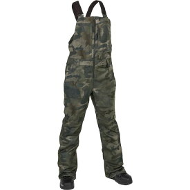 【送料無料】 ボルコム レディース カジュアルパンツ ボトムス Swift Bib Overall - Women's Cloudwash Camo