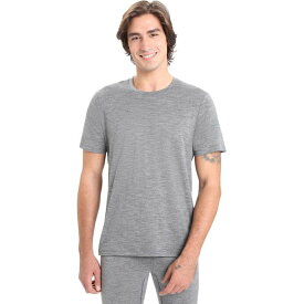 【送料無料】 アイスブレーカー メンズ シャツ トップス Tech Lite II Short-Sleeve T-Shirt - Men's Gritstone Heather2