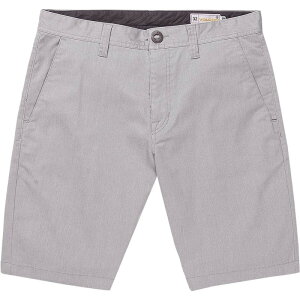�{���R�� �����Y �{�g���X �n�[�t�p���c�E�V���[�c Volcom Frickin Modern Stretch 21 Short - Men's Grey �O���[