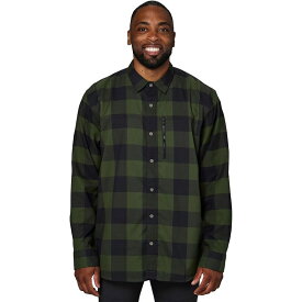 【送料無料】 フライロー メンズ シャツ トップス Angus Flannel Shirt - Men's Pine/Black